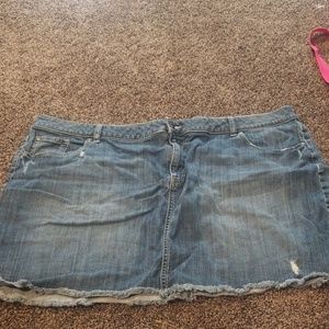 Jean skirt